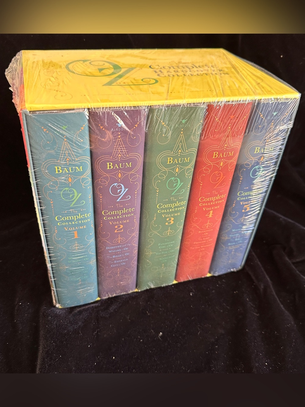 Baum Oz: The Complete Collection (5-Volume Box Set) - Colorful Hardcover Set